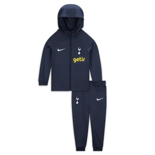 Tottenham Hotspur Strike Baby/Toddler Nike Dri-FIT Hooded Tracksuit - Blue - Polyester