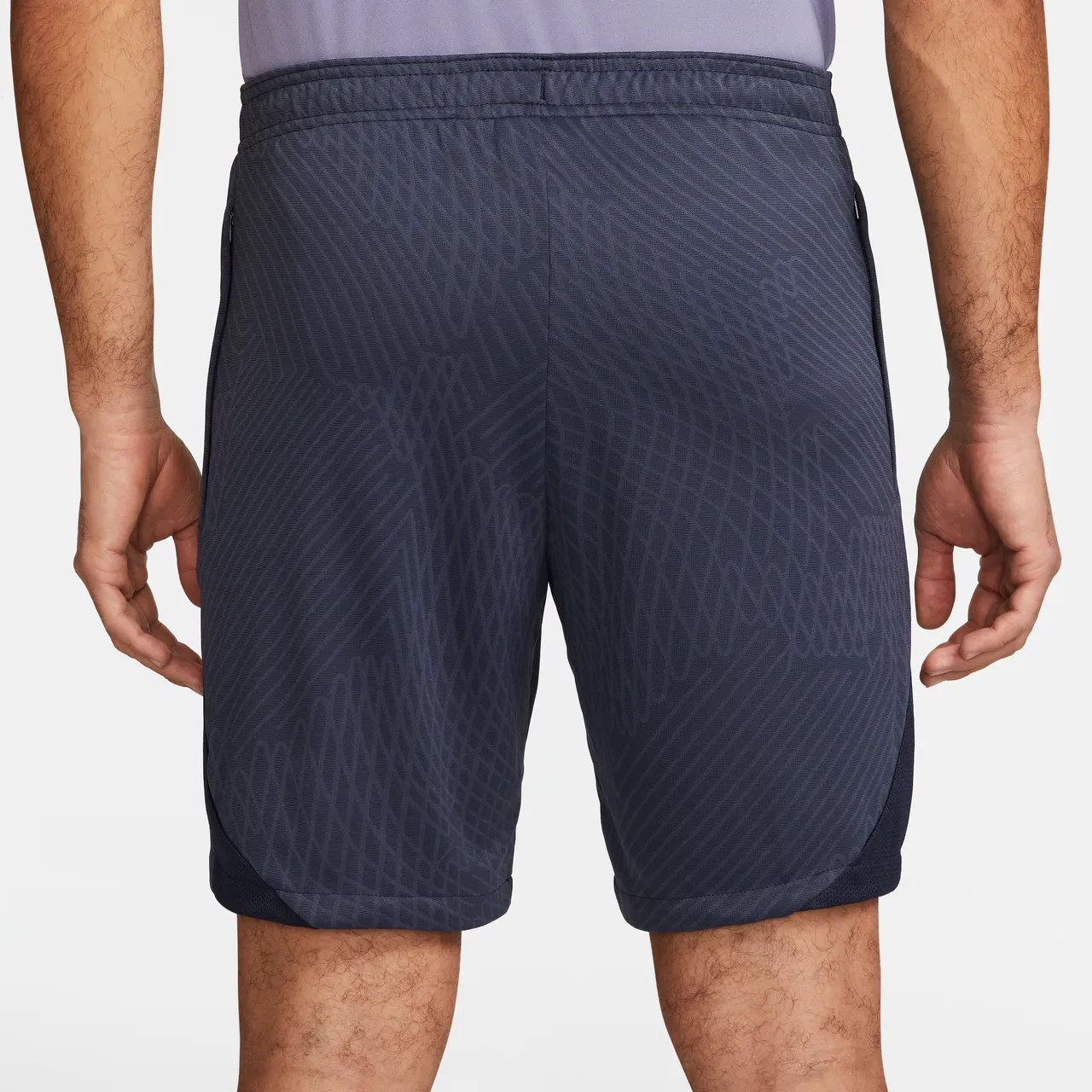 Tottenham Hotspur Strike Men's Nike Dri-FIT Knit Football Shorts - Blue - Polyester