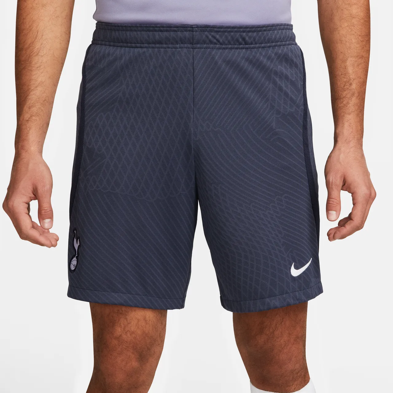 Tottenham Hotspur Strike Men's Nike Dri-FIT Knit Football Shorts - Blue - Polyester
