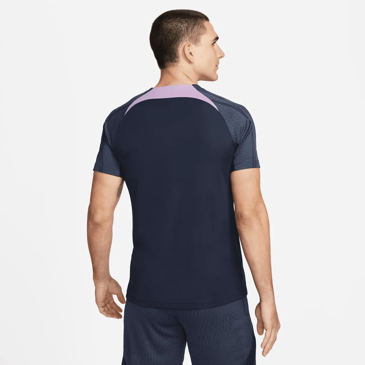 Tottenham Hotspur Strike Men's Nike Dri-FIT Knit Football Top - Blue - Polyester