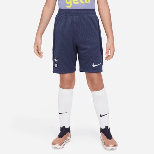 Tottenham Hotspur Strike Older Kids' Dri-FIT Knit Football Shorts - Blue - Polyester