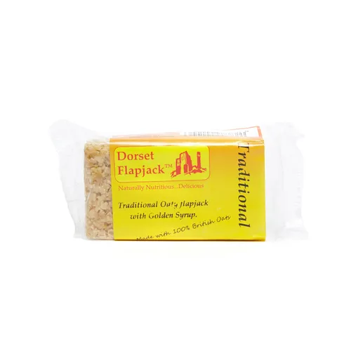 Traditional Flapjack 120g, Yellow