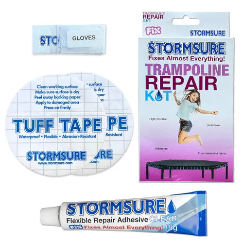 Trampoline Repair Kit with Stormsure Flexible Repair