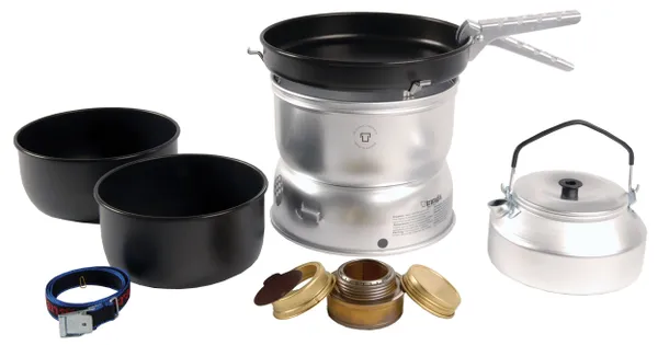 Trangia 25 Non-Stick Cookset with Kettle and Spirit Burner