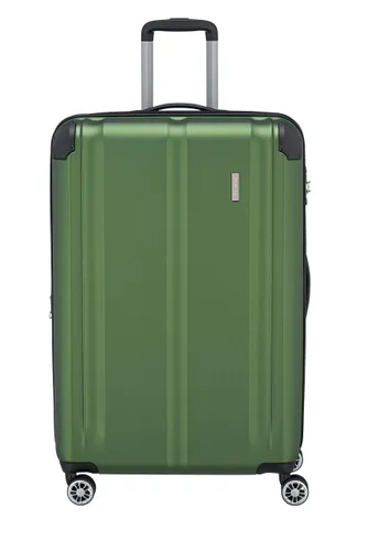 Travelite 4-wheel suitcase L with TSA lock +expansion fold