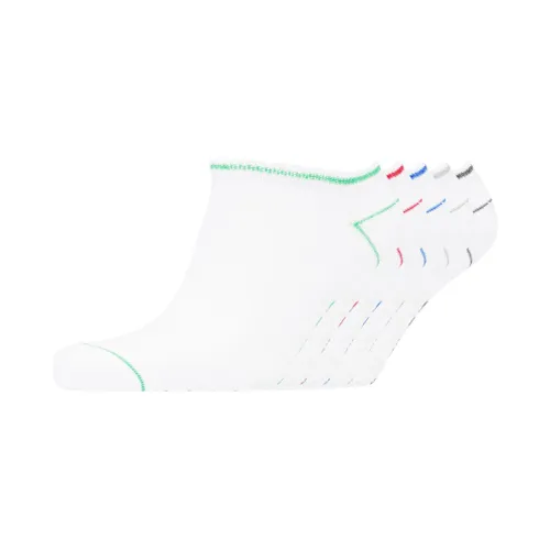 Tredgegar Trainer Socks 5pk - White - One Size / White