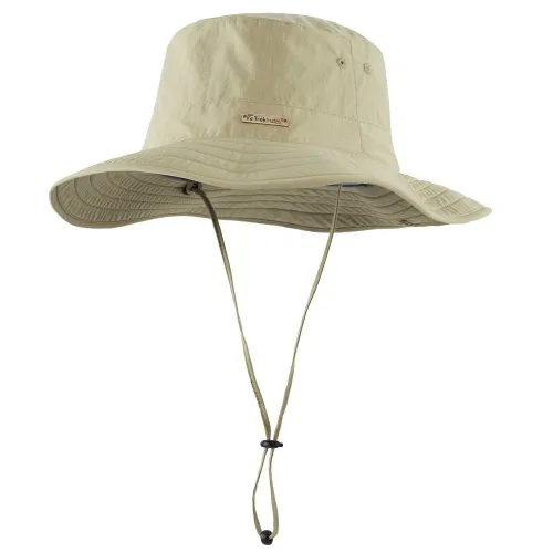Trekmates Gobi Hat: Limestone: L-XL