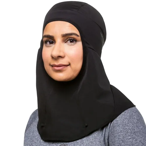 Trekmates Haya Hijab: Black: L-XL