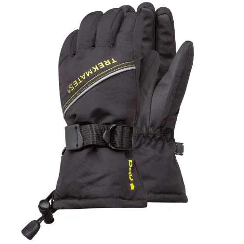 Trekmates Junior Mogul Dry Gloves: Black: XL Size: XL, Colour: Black