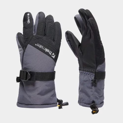 Trekmates Kids' Mogul Gloves - Grey, GREY