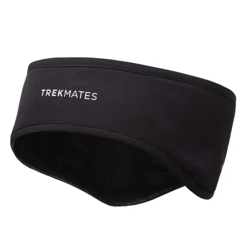 Trekmates Kurber Headband: Black: L-XL Size: L-XL, Colour: Black