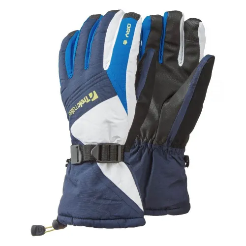 Trekmates Mogul DRY Ski Glove: Navy/Skydiver Blue: L Size: L, Colour: 