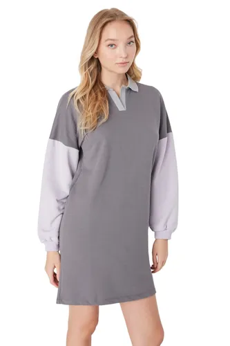 Trendyol Dress - Gray - Jersey Dress