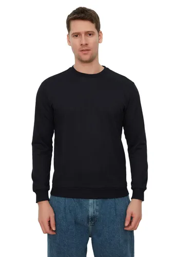 Trendyol Man Basics Regular Basic Crew neck Knit Sweatshirt