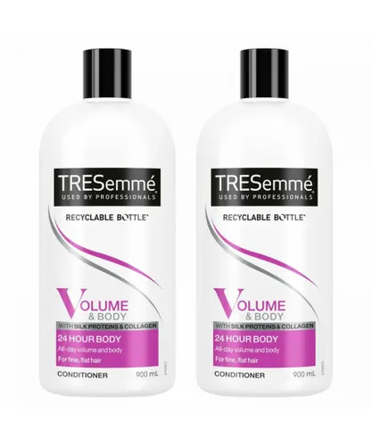 Tresemme Unisex 24H Volume & Body Conditioner for Fine & Flat Hair, 2x 900ml - NA - One Size