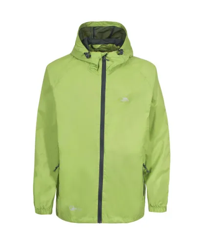 Trespass Adults Unisex Qikpac Packaway Waterproof Jacket (Leaf) - Green