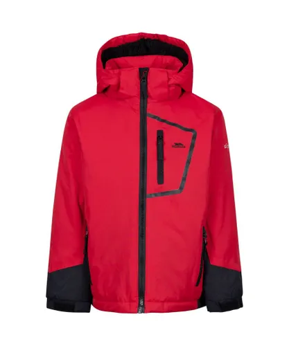 Trespass Boys Elder Contrast Jacket (Red)
