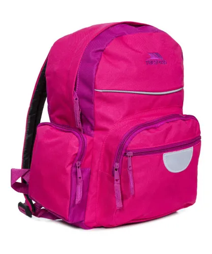 Trespass Boys Girls Swagger School Backpack 16 Litres Bag - Pink - One Size