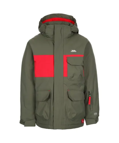 Trespass Boys Montee TP50 Ski Jacket (Ivy) - Green