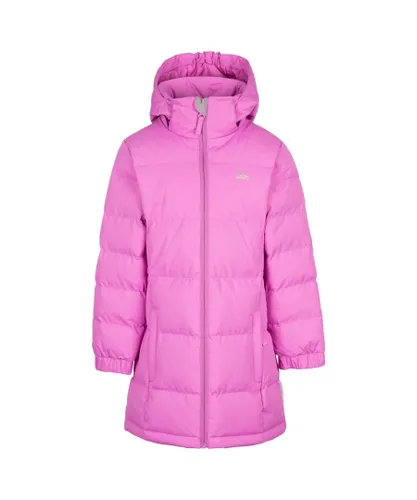 Trespass Childrens Girls Tiffy Padded Jacket (Deep Pink) - Multicolour