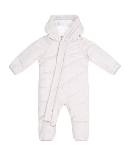 Trespass Childrens Unisex Baby Adorable Snowsuit (Pale Grey) - Light Grey Fleece