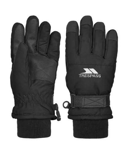 Trespass Childrens Unisex Childrens/Kids Ruri II Winter Ski Gloves - Black - Size 2-3Y