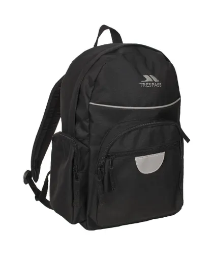 Trespass Childrens Unisex Childrens/Kids Swagger School Backpack/Rucksack (16 Litres) - Black - One Size