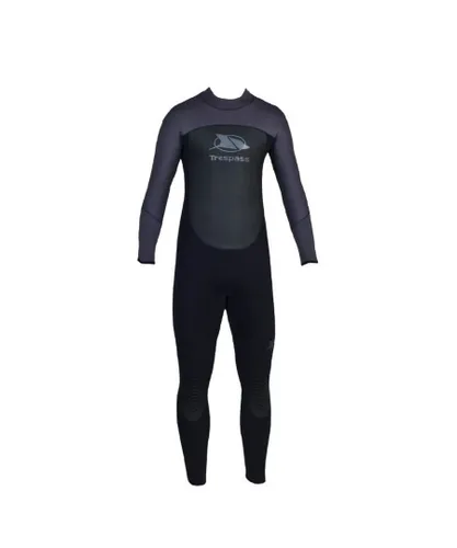 Trespass Diver Mens 5mm Full Length Neoprene Wetsuit (Black)