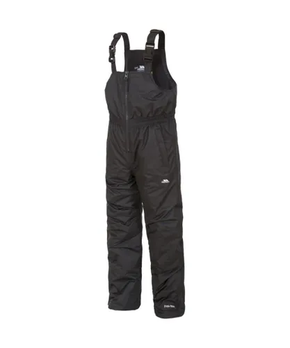 Trespass Girls Kalmar Waterproof Breathable Ski Suit Trousers Pants - Black