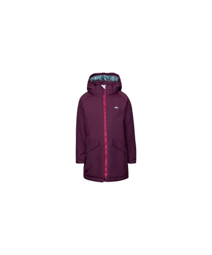 Trespass Girls Observe TP50 Waterproof Jacket (Potent Purple)