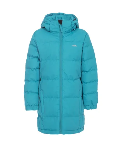 Trespass Girls Tiffy Warm Synthetic Insulated Padded Jacket - Blue