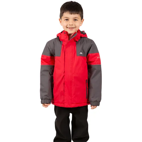 Trespass Kids Unlock Waterproof Insulated Jacket (Red)