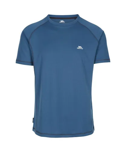 Trespass Mens Albert Active Short Sleeved T-Shirt (Smokey Blue) - Multicolour