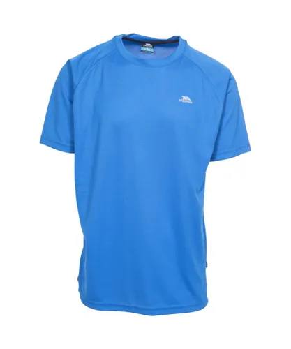 Trespass Mens Debase Short Sleeve Active T-Shirt - Blue