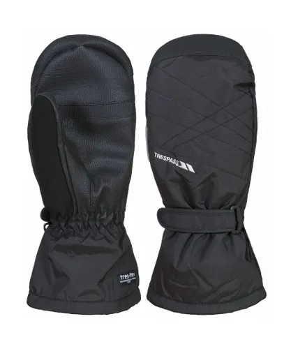 Trespass Mens Ikeda II Ski Mitt Gloves (Black) Cotton