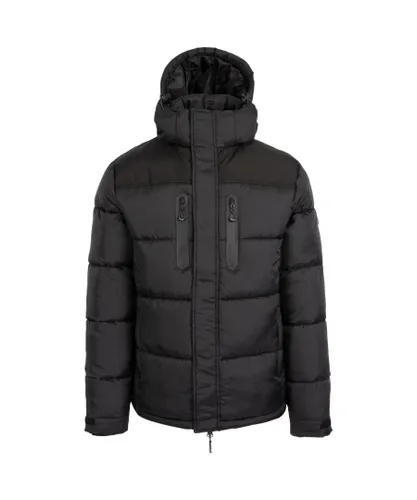 Trespass Mens Parkstone Quilted Jacket (Black)