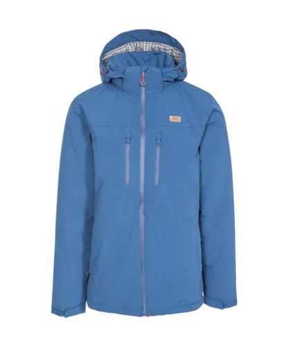 Trespass Mens Toffit TP75 Waterproof Breathable Warm Jacket - Blue