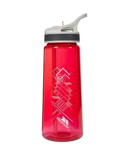 Trespass Mens Vatura Drinks Hydration Water Bottle - Red - One Size