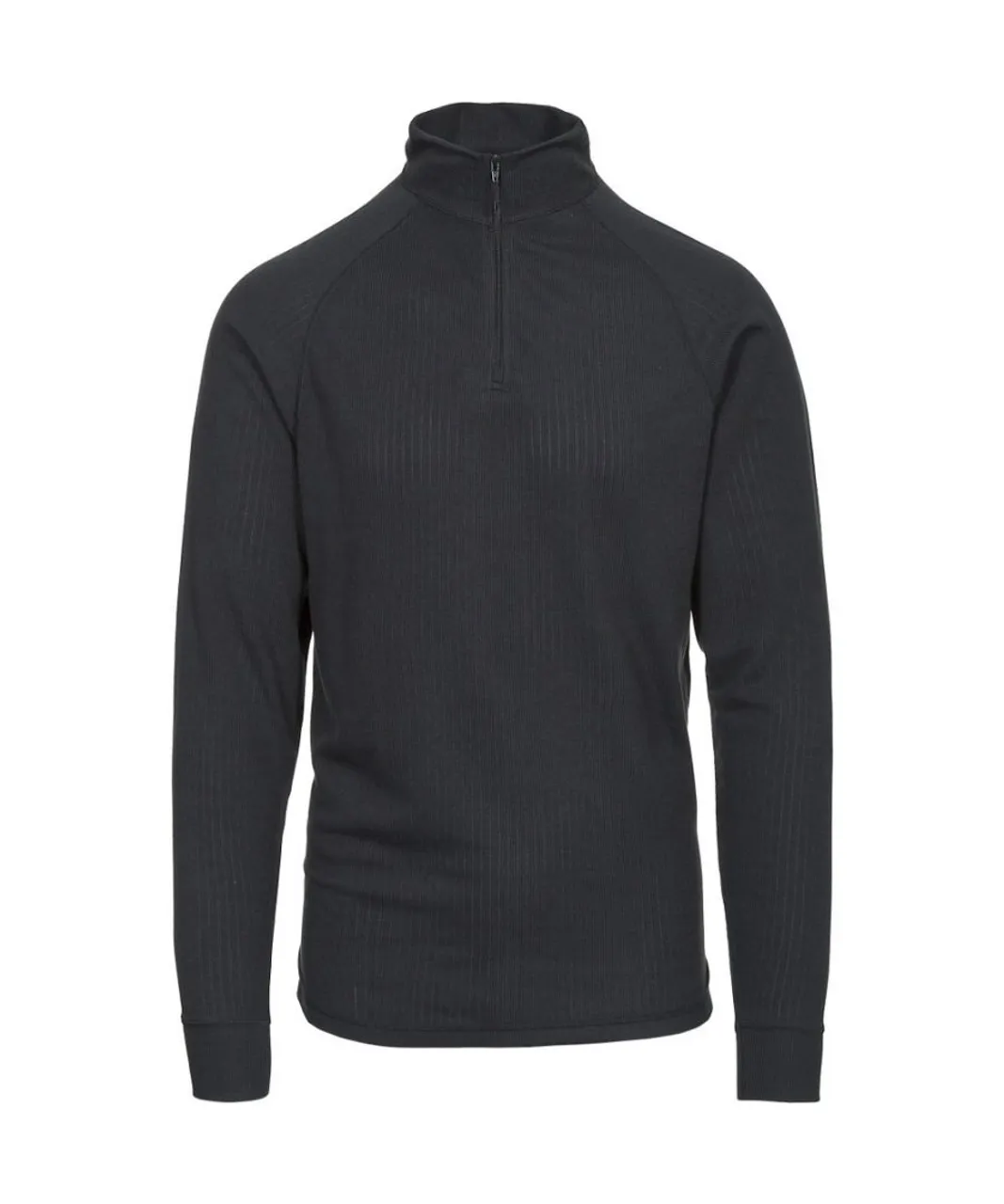 Trespass Mens & Womens Wise360 Quick Drying Wicking Base Layer Top - Black