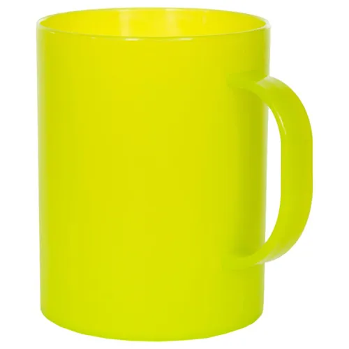 Trespass Pour, Lime Green, Plastic Camping Cup 200ml, Green