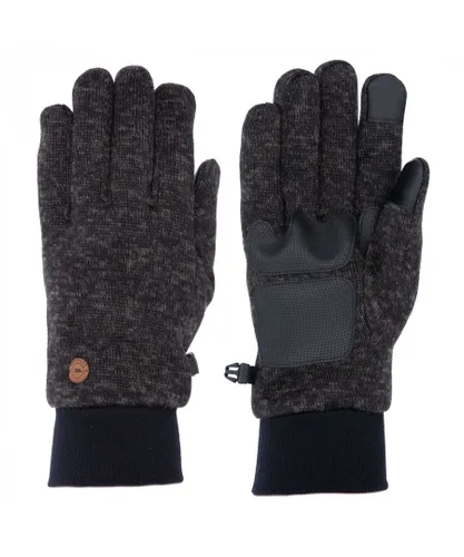 Trespass Unisex Adults Tetra Gloves (Dark Grey)