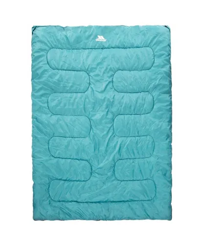 Trespass Unisex Catnap 3 Season Double Sleeping Bag - Green Cotton - One Size