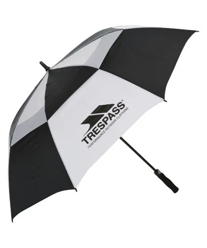 Trespass Unisex Catterick Automatic Umbrella (Black/White) - One Size