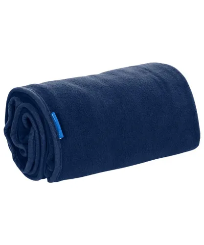 Trespass Unisex Snuggles Fleece Trail Blanket - ASRTD (Navy Blue) - One Size