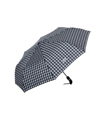 Trespass Womens Brolli Compact Umbrella (Black Check) - Multicolour - One Size