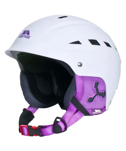 Trespass Womens/Ladies Davenport Winter Snow Helmet - White - Size Large