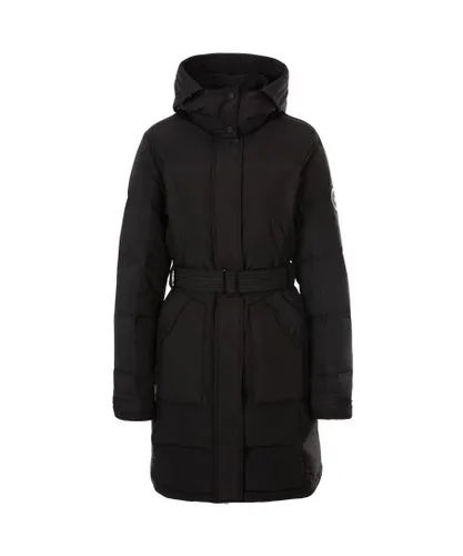 Trespass Womens/Ladies Downtown Down Filled Jacket (Black)