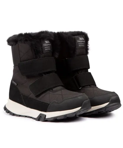 Trespass Womens/Ladies Eira Snow Boots (Black)