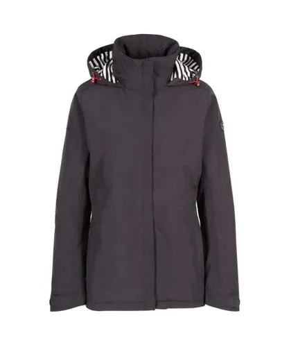 Trespass Womens/Ladies Frosty Padded Waterproof Jacket (Black)