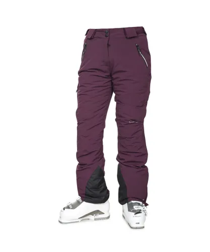 Trespass Womens/Ladies Galaya Waterproof Ski Trousers (Potent Purple)